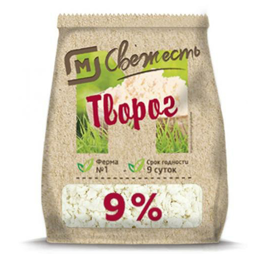 

Творог рассыпчатый Магнит Свежесть 9% БЗМЖ 300 г