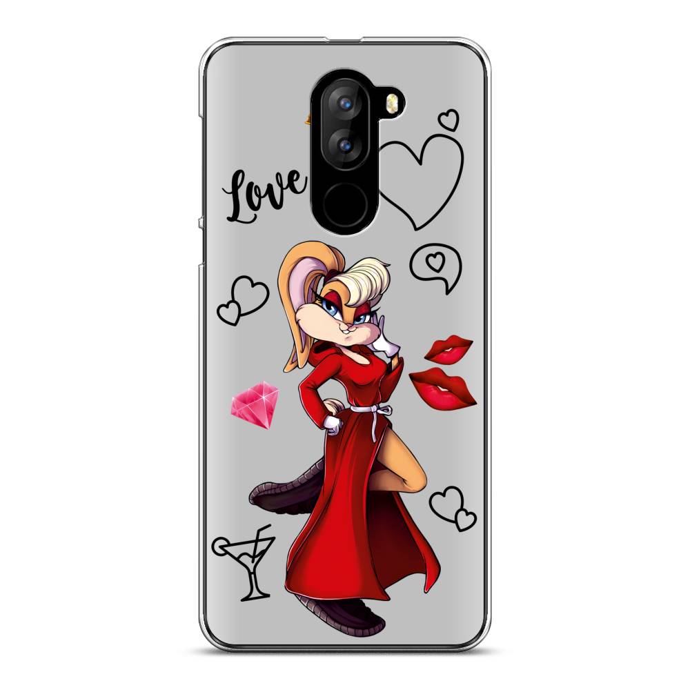 

Чехол на Doogee X60L "Rich Lola Bunny", Красный;бежевый;оранжевый, 220550-6