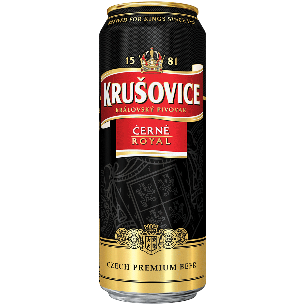 

Пиво Krusovice Cerne темное 0,43 л ж/б