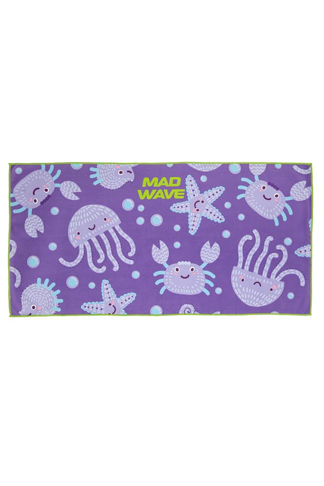 Полотенце из микрофибры SEA LIFE Фиолетовый,80*140 cm