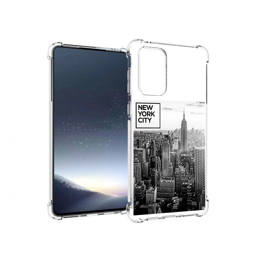 

Чехол MyPads Tocco для Samsung Galaxy A73 черно белый ньюерк (PT226913.548.686), Прозрачный, Tocco