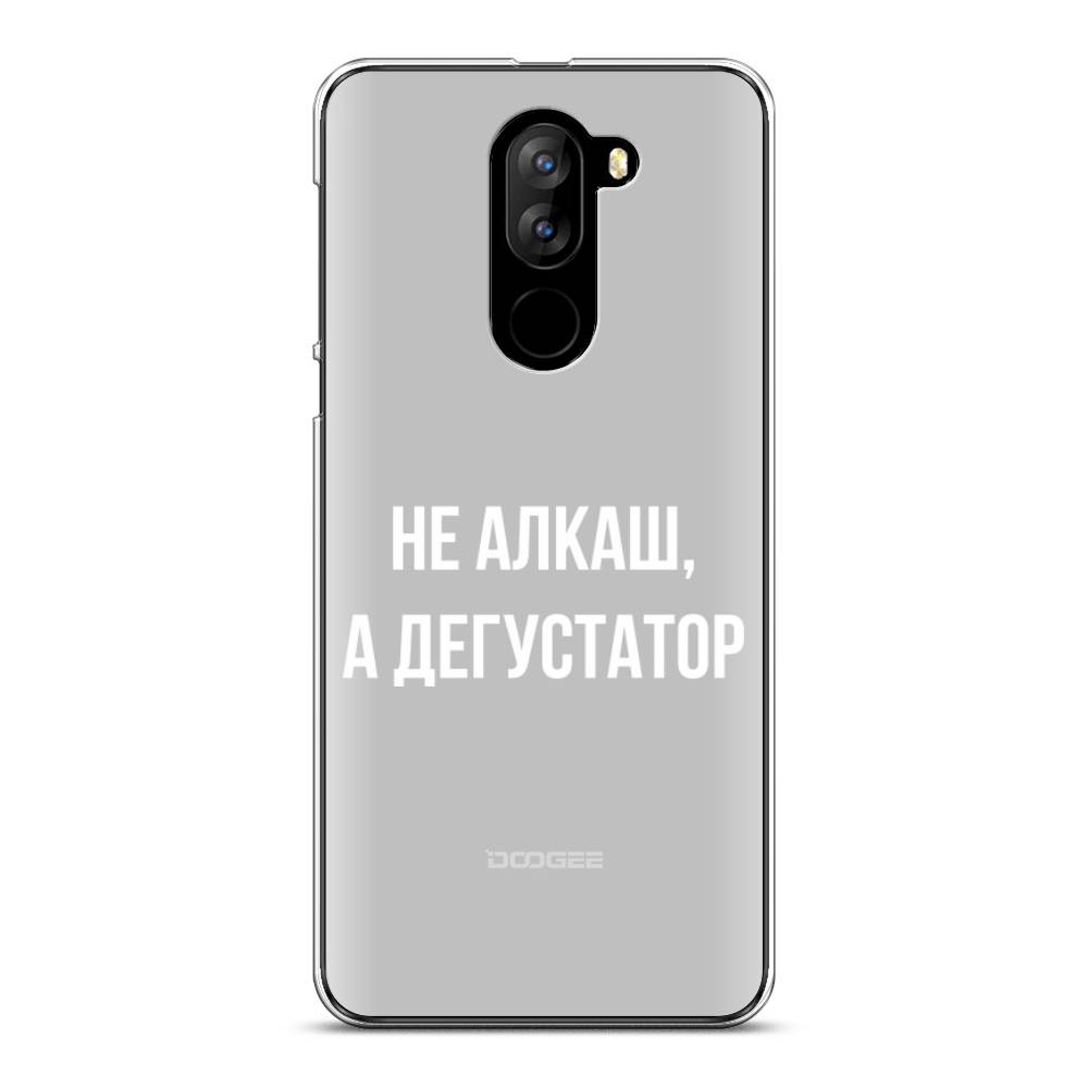 

Чехол на Doogee X60L "Дегустатор", Белый;бежевый, 220550-6