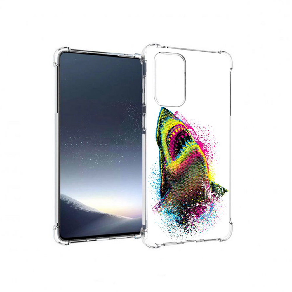 

Чехол MyPads Tocco для Samsung Galaxy A73 челюсти-2 (PT226913.548.674), Прозрачный, Tocco