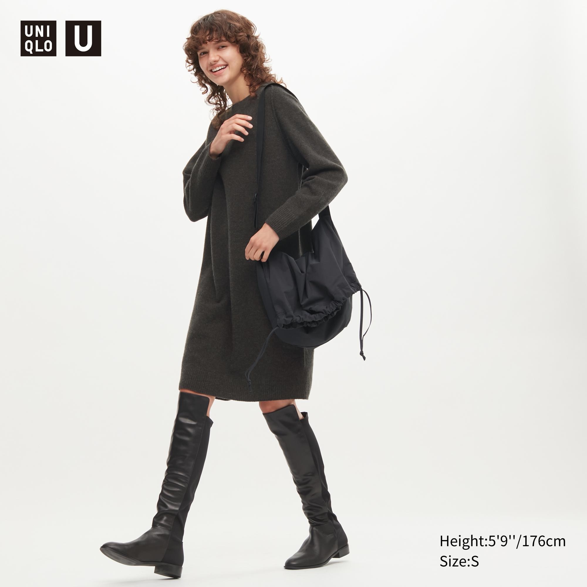

Платье женское UNIQLO 452134COL08 серое XS (доставка из-за рубежа), 452134COL08