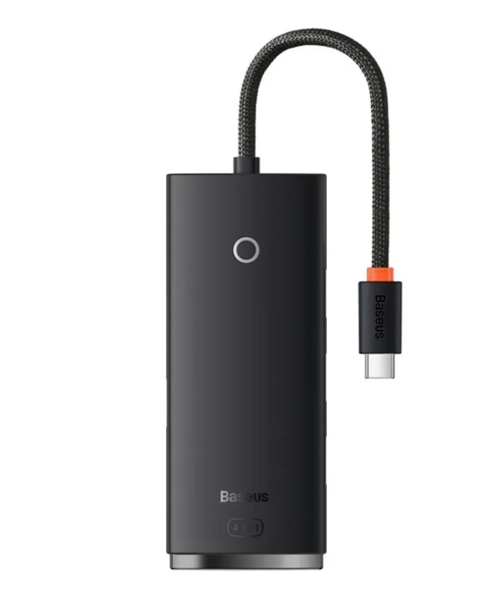 

USB-хаб Baseus WKQX030301, HUB Type-C на 4 USB + Type-C Baseus WKQX030301 (IS004643)