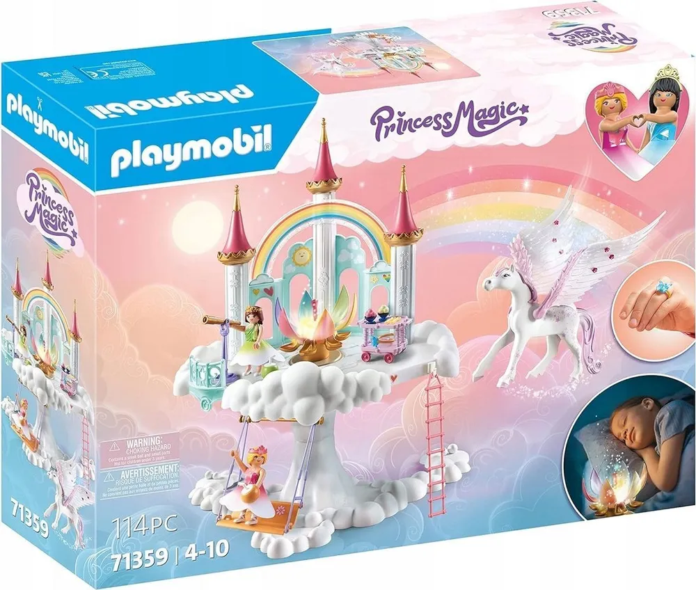 

Игровой набор Playmobil 71359 Небесный радужный замок, 71359