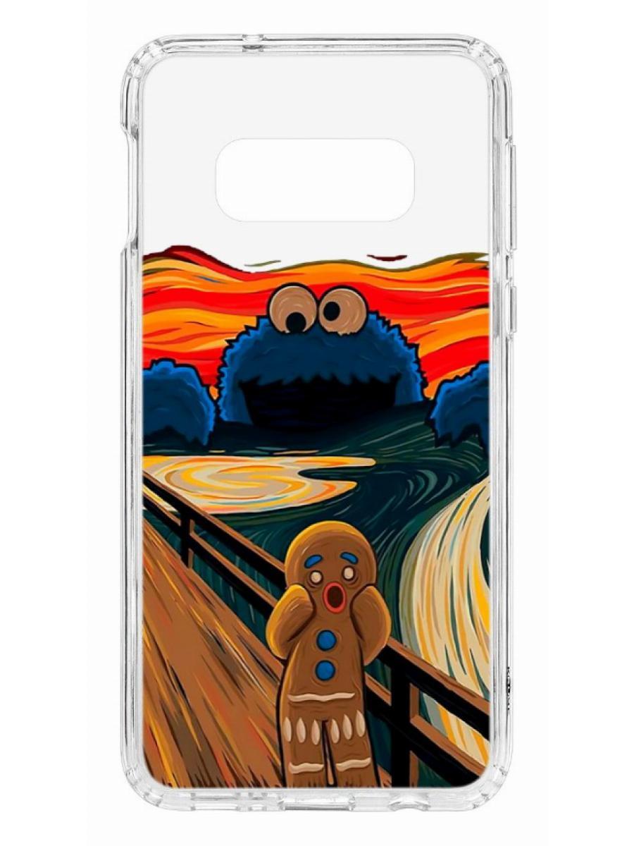 фото Чехол на samsung galaxy s10e kruche print cookie scream кruче