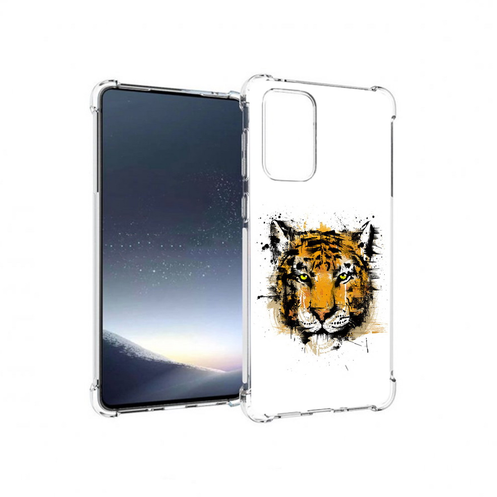 

Чехол MyPads Tocco для Samsung Galaxy A73 тигруля (PT226913.548.643), Прозрачный, Tocco