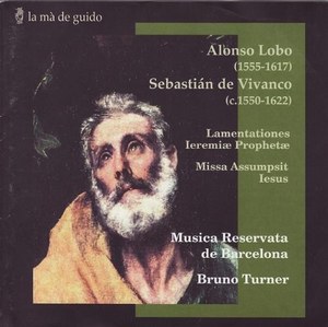 

LOBO / DE VIVANCO - Lamentationes, Musica Reservata De Barcelona, 1 CD