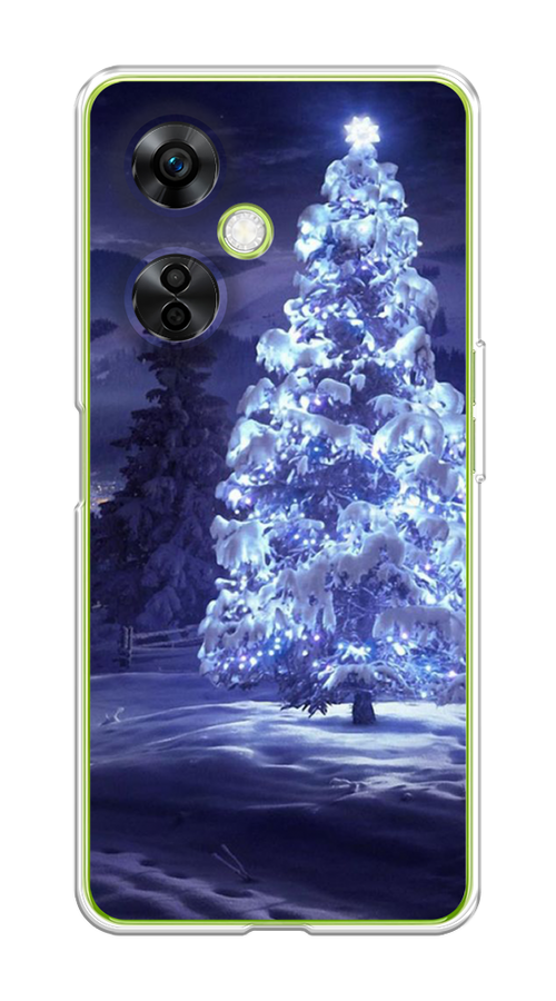 

Чехол на OnePlus Nord N30 5G/CE3 5G/CE3 Lite "Зима 4", Синий;черный;белый, 153750-2