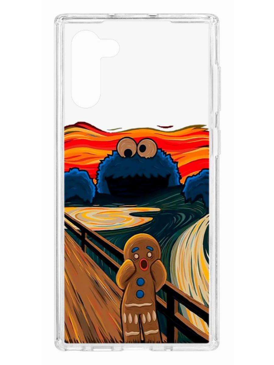 Чехол на Samsung Galaxy Note 10 Kruche Print Cookie Scream