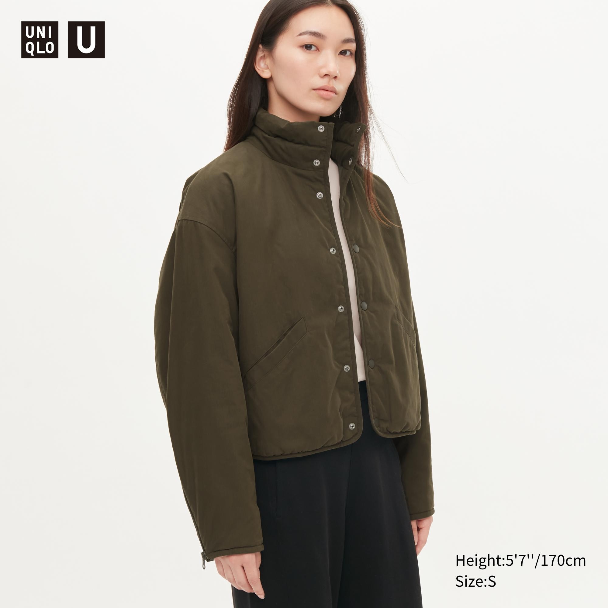 

Куртка женская UNIQLO 452224COL56 хаки L, 452224COL56