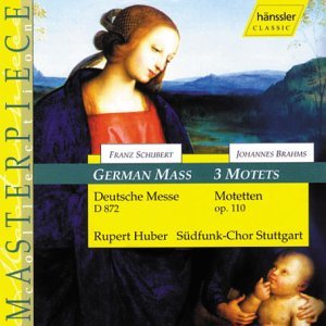 

SCHUBERT, FRANZ - German Mass / 3 Motets, Sudfunk-Chor Stuttgart / Huber, 1 CD