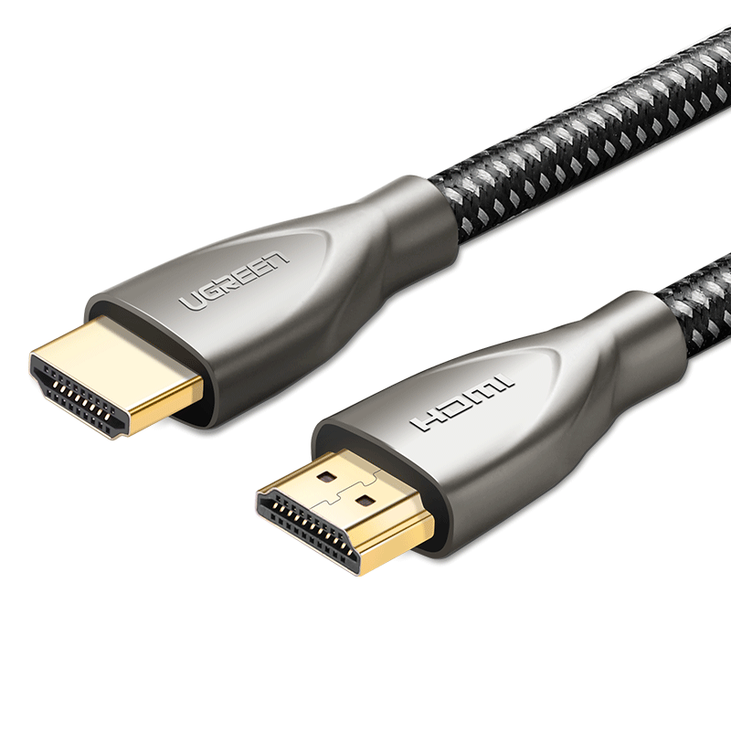 

Кабель uGreen HDMI - HDMI вилка-вилка 1м (50106_), Серый, HD131 (50106) HDMI 2.0 Male To Male Carbon Fiber Zinc Alloy Cable. Длина: 1 м. Цвет: серый