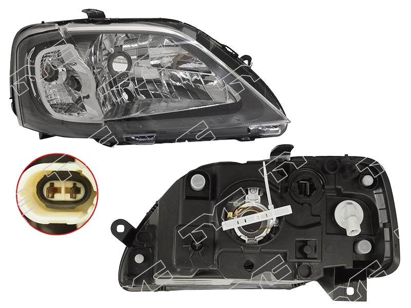 

Фара Renault Logan 05-10 Rh (правый) Под Корректор TYC арт. TG-215-11C2R-LEMN2
