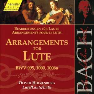 

BACH, J.S.: Lute Arrangements, 1 CD