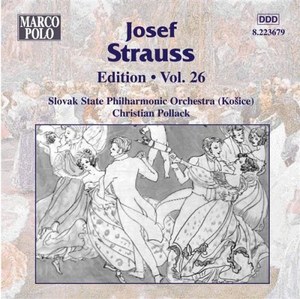 

STRAUSS, Josef: Edition - Vol. 26, 1 CD