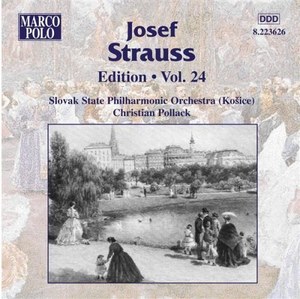 

STRAUSS, Josef: Edition - Vol. 24, 1 CD