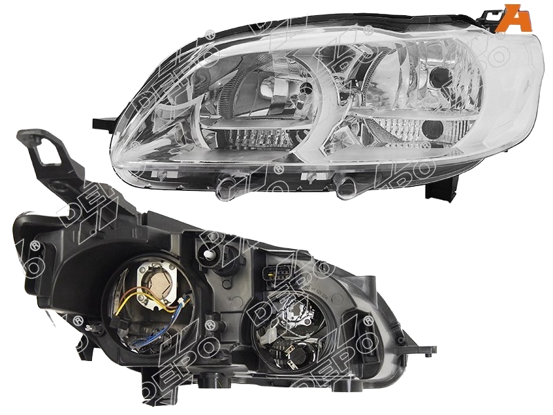 

Фара Peugeot 301 13-16 Lh (левый) Depo арт. 550-1158L-LDEMN