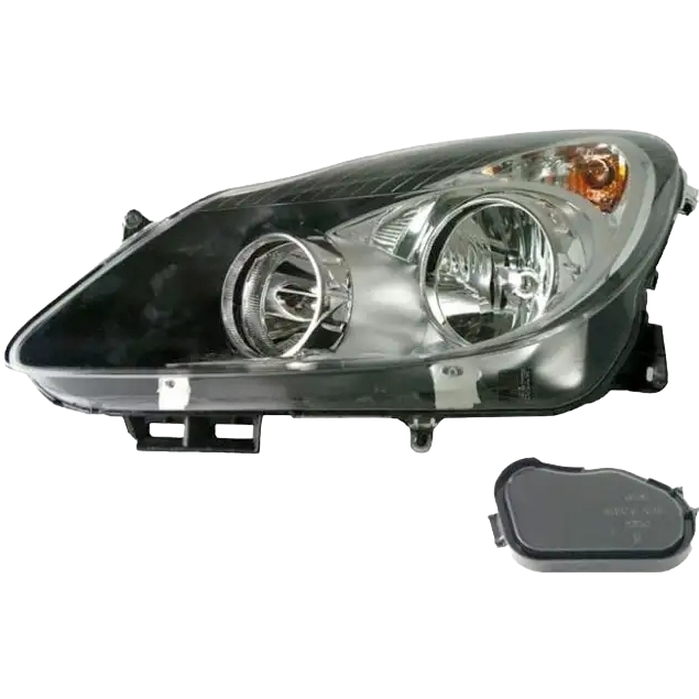

Фара Opel Corsa 07-10 Lh (левый) Черная Depo арт. 442-1152L-LDEM2