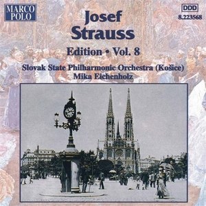 

STRAUSS, Josef: Edition - Vol. 8, 1 CD