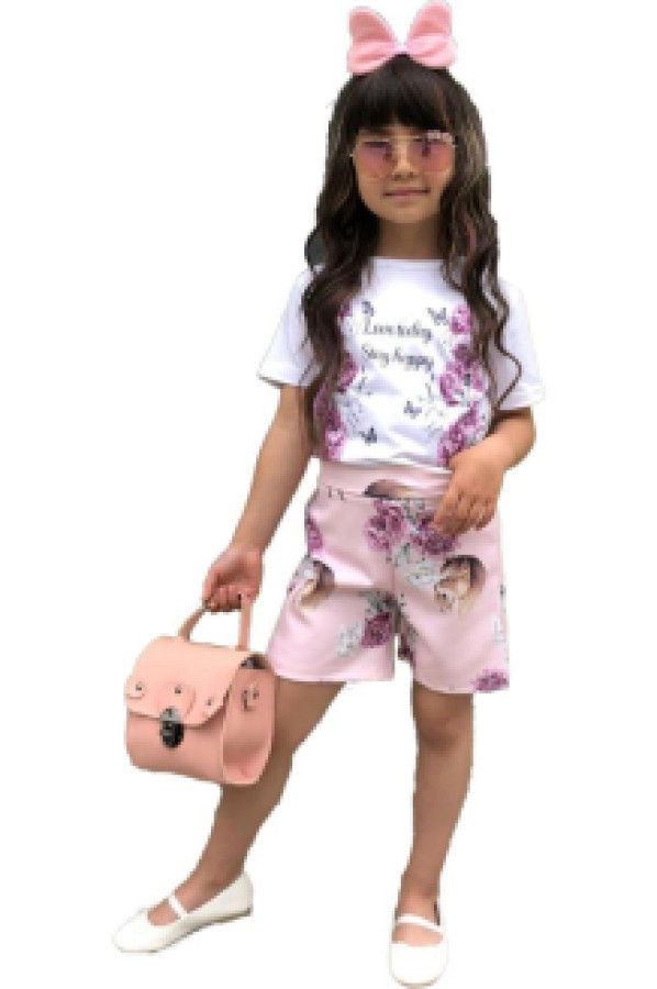 

Костюм с шортами Ricco Tarz р. 4-5 лет Пудровый, 2211005236 (доставка из-за рубежа), 2211005236