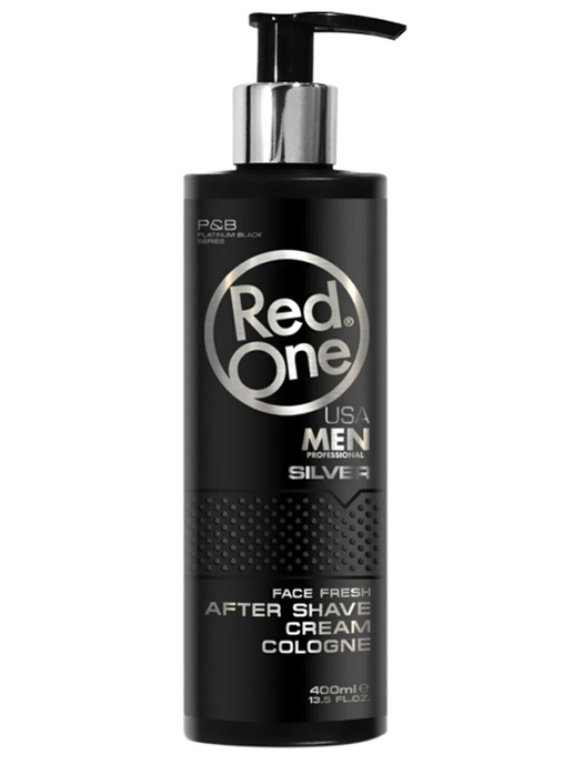 Парфюмированный гель после бритья RedOne After Shave Cream Cologne SILVER, 400 мл