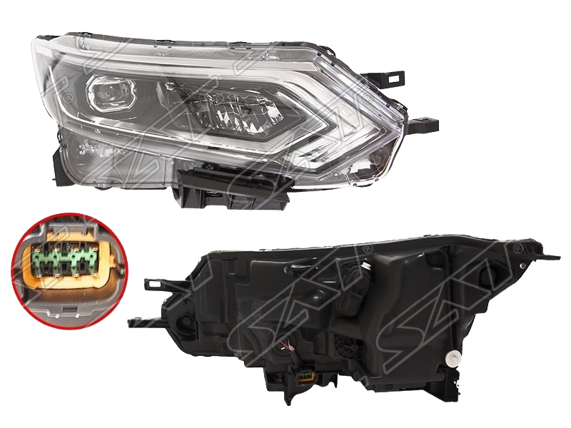 

Фара Nissan Qashqai 17- Rh (правый) Led Sat арт. ST-13-0014