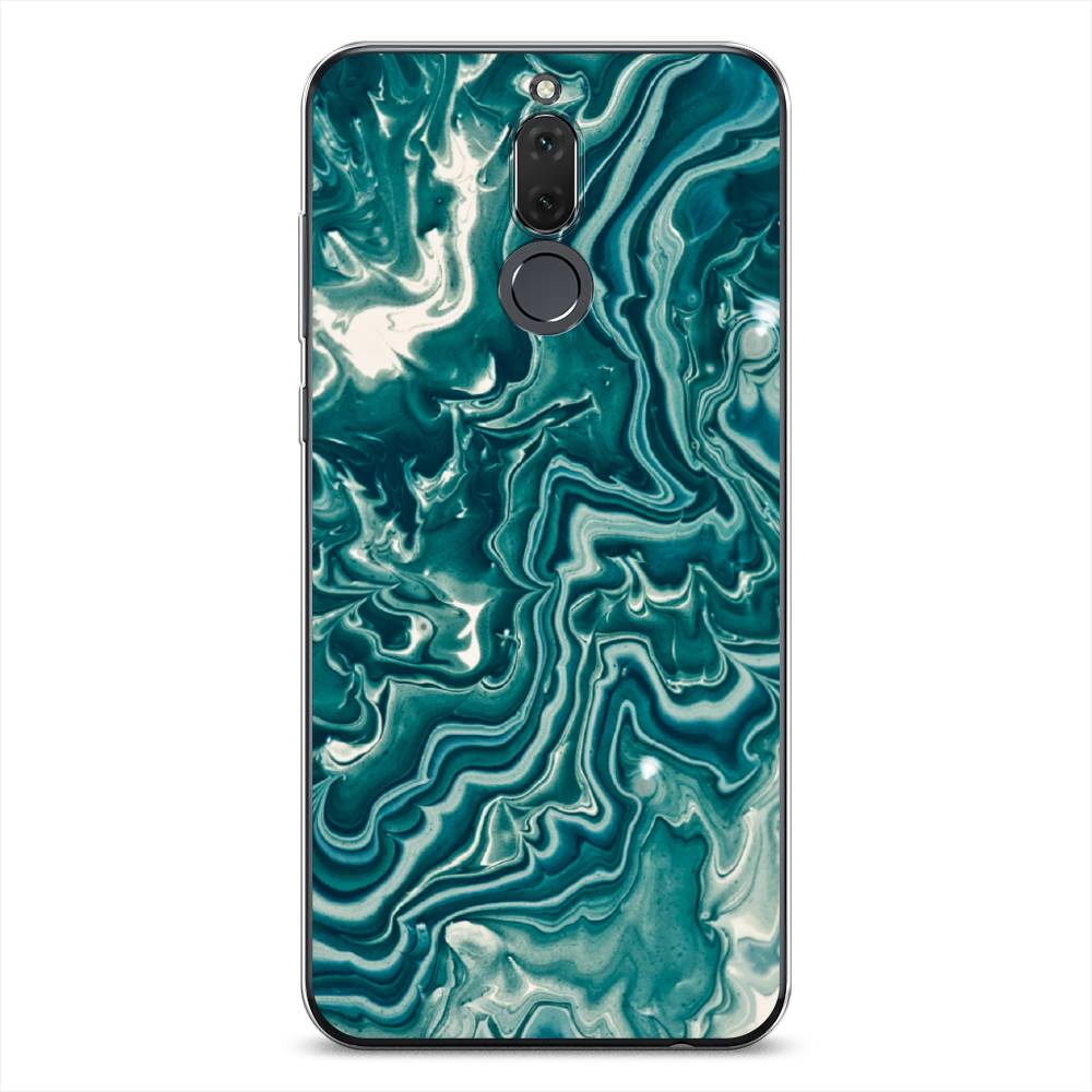 

Чехол Awog на Huawei Nova 2i/Mate 10 Lite "Минералы 4", Голубой, 6120550-3