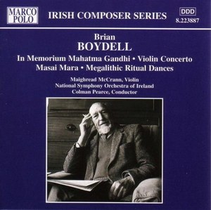 

BOYDELL: In Memoriam Mahatma Gandhi / Violin Concerto, 1 CD