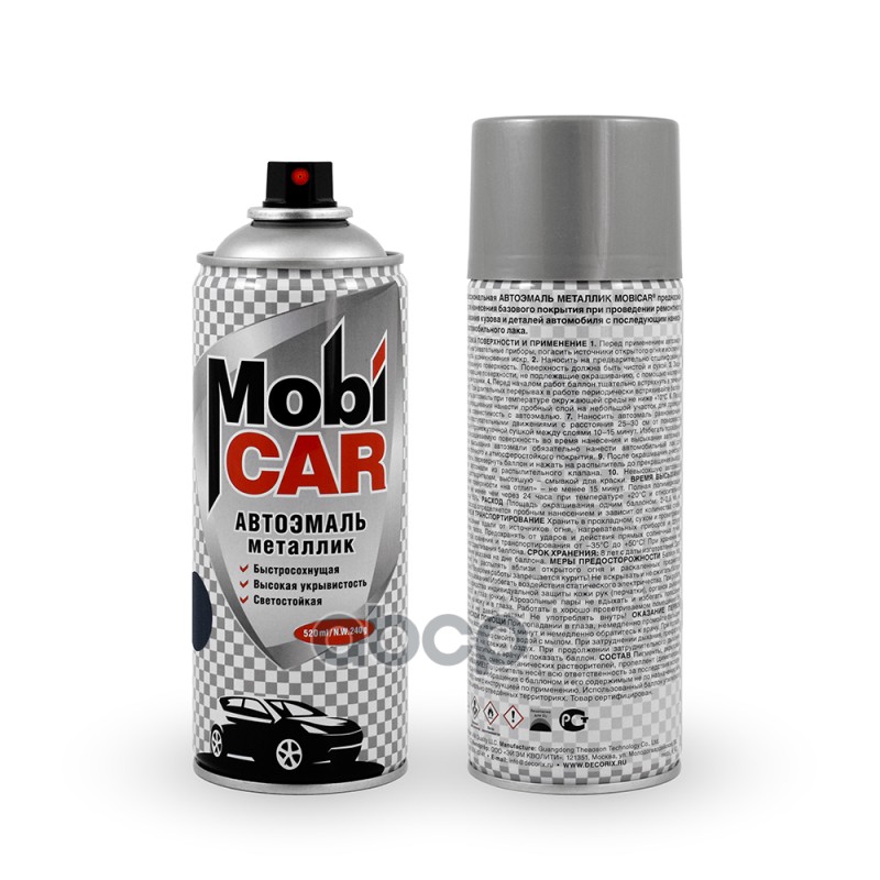 

Краска Аэрозольная Mobicar 602 Авантюрин Ме 520 Мл MobiCAR арт. 0502-602 MC