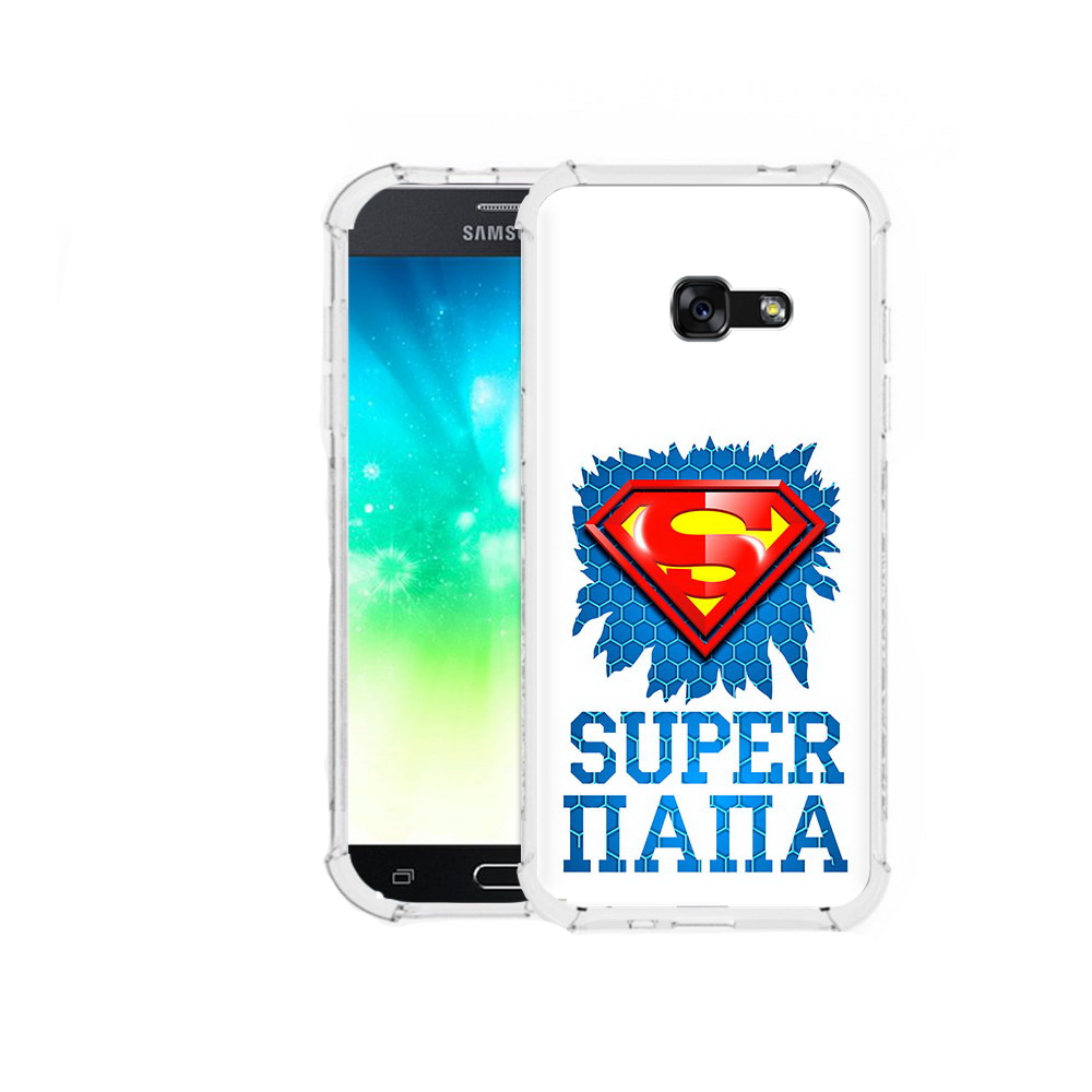 

Чехол MyPads Tocco для Samsung Galaxy A3 (2016) Супер Папа, Прозрачный, Tocco