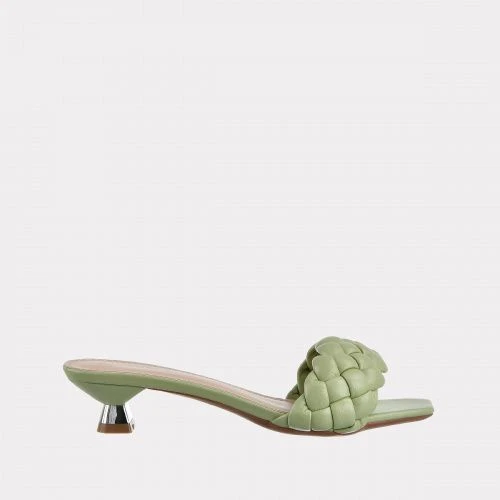 

Сабо женские Versiya shop 0288-30 зеленые 41 RU, 0288-30