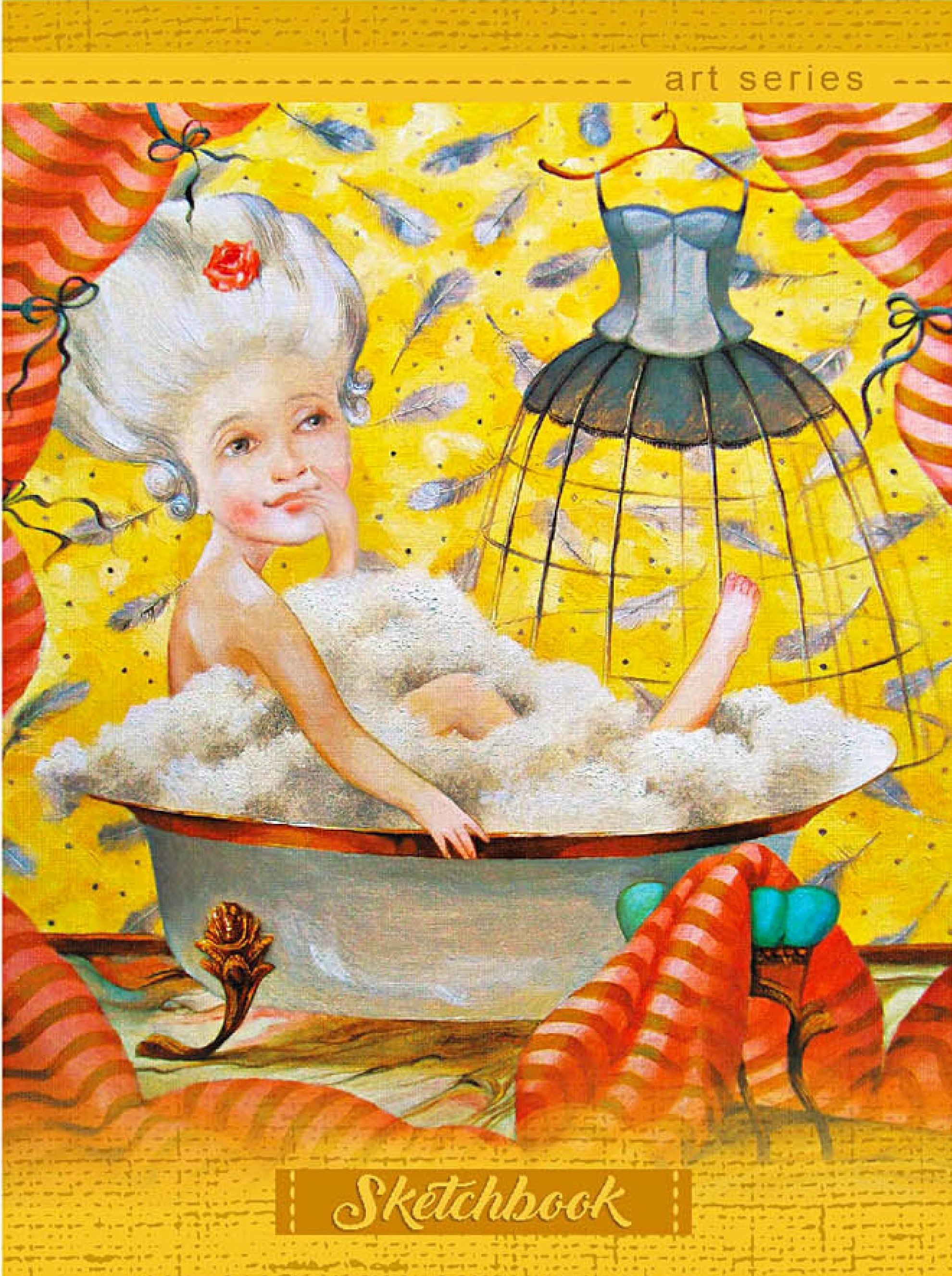 

Скетчбук Art Studio of Happiness 36 листов, 15х20 см, Купание , 3362 (18150)