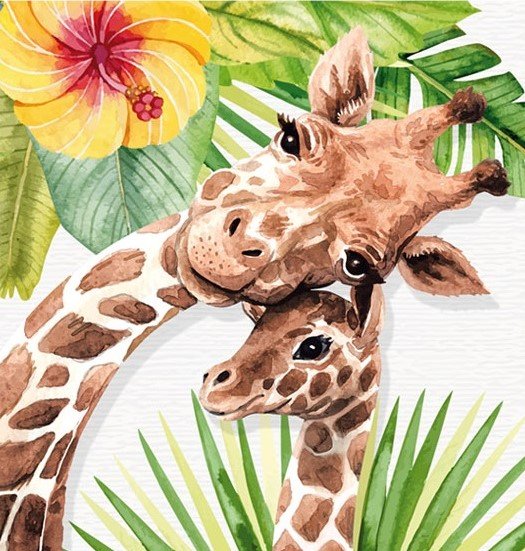 

Скетчбук Bourgeois 64 листа, 10х10 см, Giraffes - Жирафы , 6974 (19361)