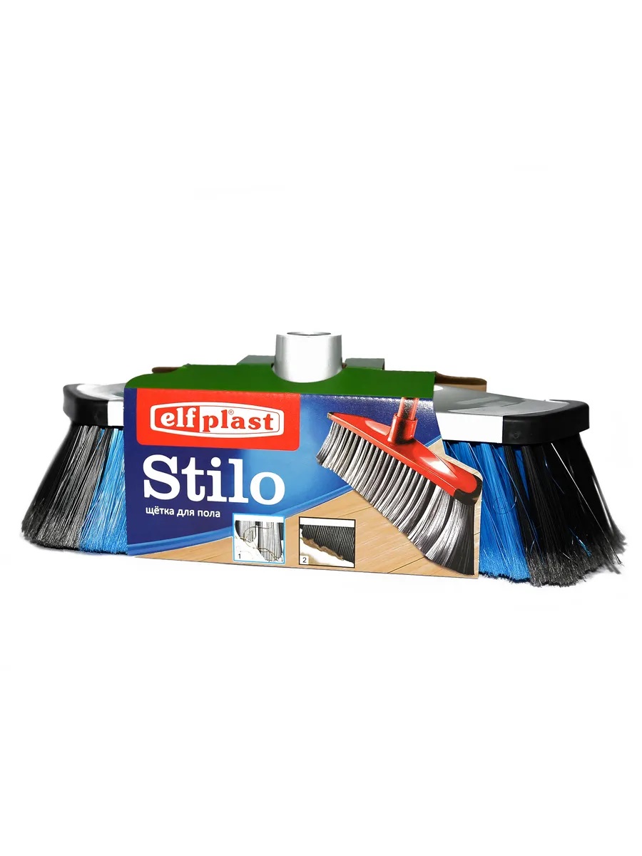 Щётка для уборки пола без черенка Stilo Elfplast 33х8х11,8 см.