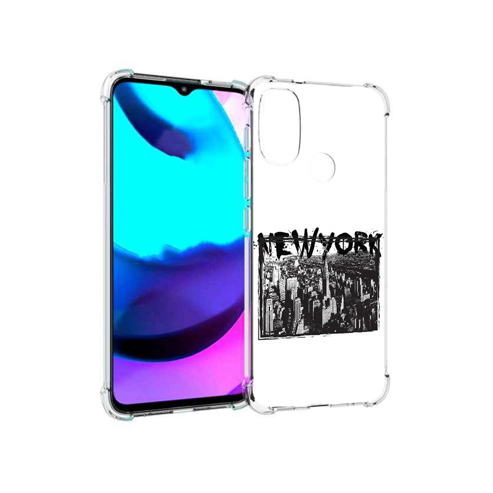 

Чехол MyPads Tocco для Motorola Moto E20 че (PT162039.356.671), Прозрачный, Tocco