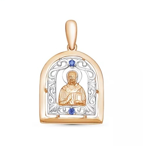 

Кулон из красного золота Дельта БР230340, сапфир, БР230340
