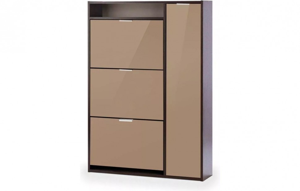 

Вентал Обувница ШК-3 венге/мокко глянец, вентал-26918