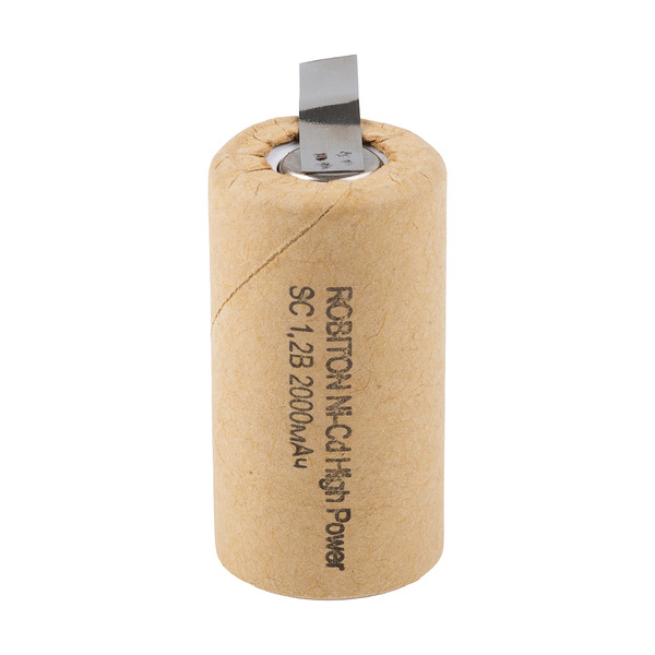 

Аккумулятор ROBITON 2000NCSC High Power, NiCd, 1.2 В, 2000 мАч PK1