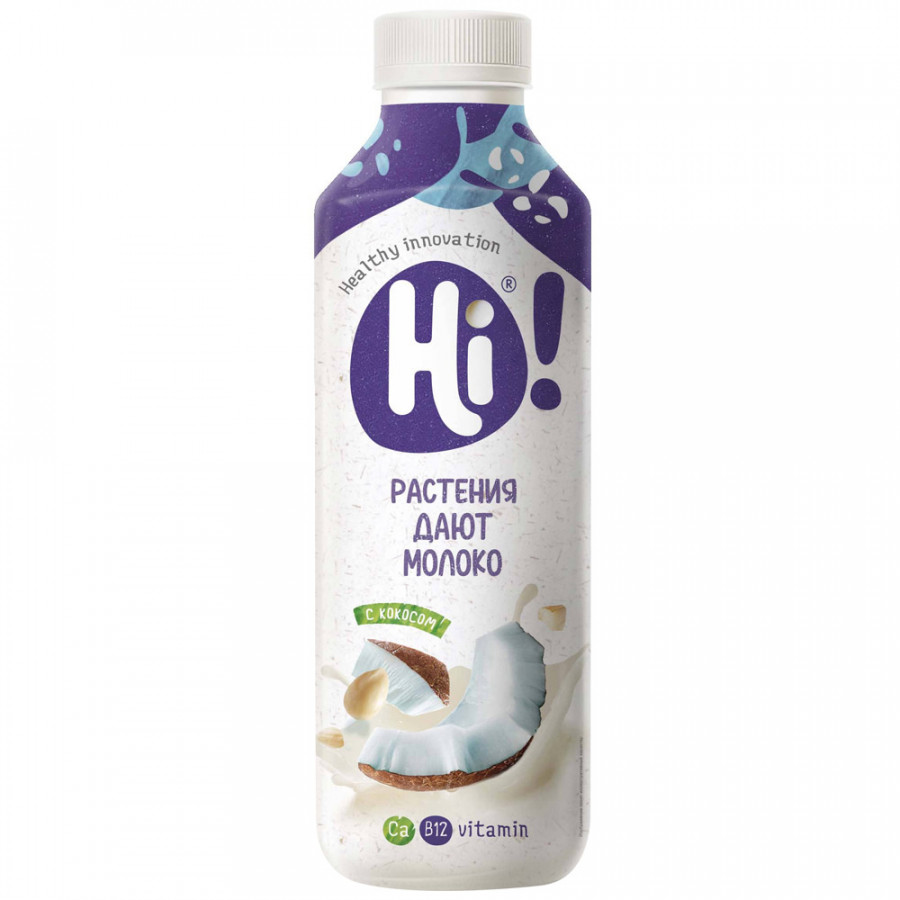 

Напиток соевый Healthy innovation с кокосом 1,8% 0,75 л