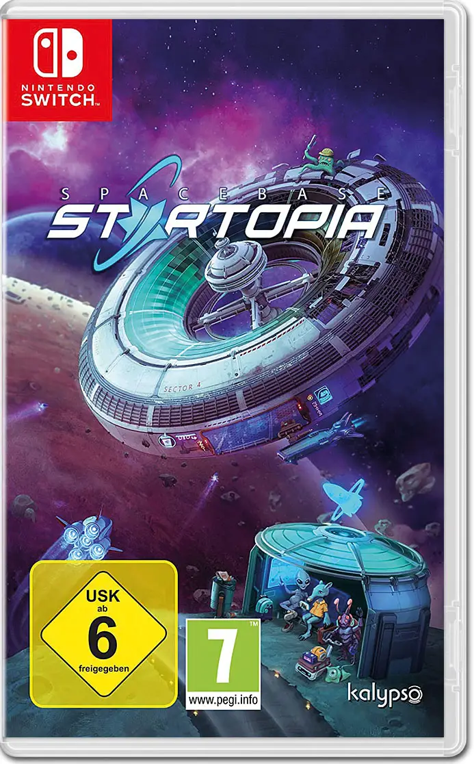 Игра Spacebase Startopia для Nintendo Switch, русская версия