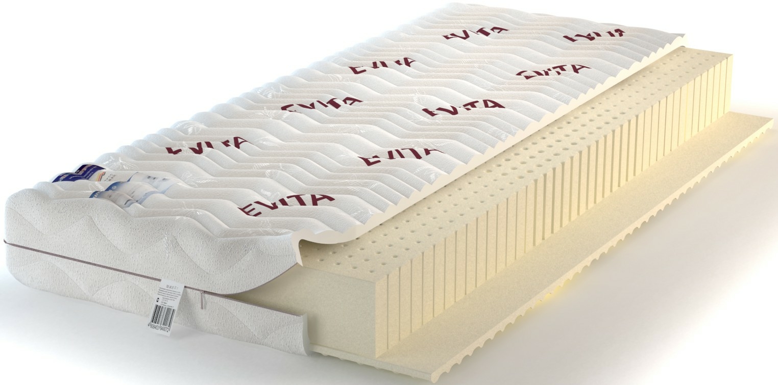 

Матрас Evita Life Contour 140x195, Белый, Life Contour