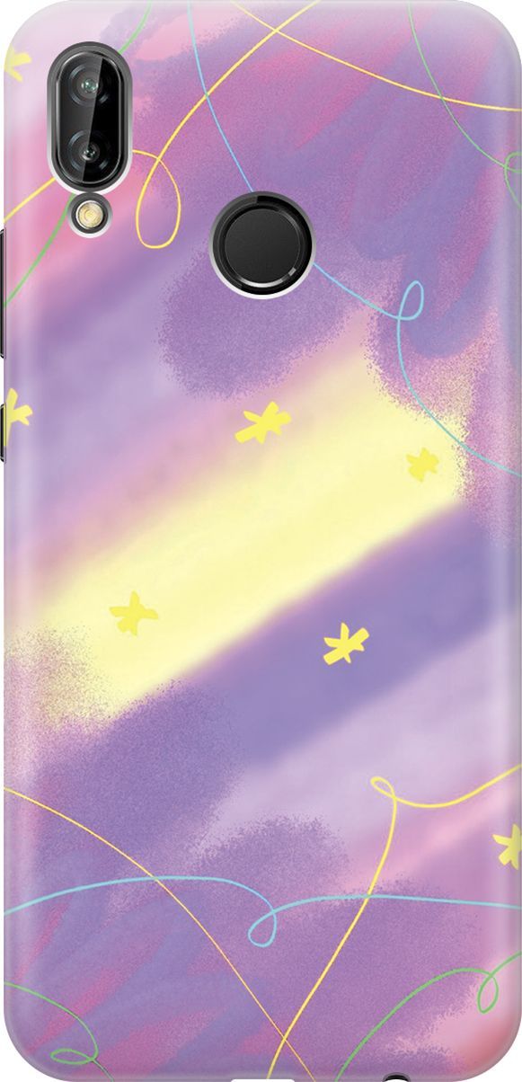 

Чехол на Huawei P20 Lite/Nova 3e с принтом "Сиреневые сны", Желтый;фиолетовый, 6551