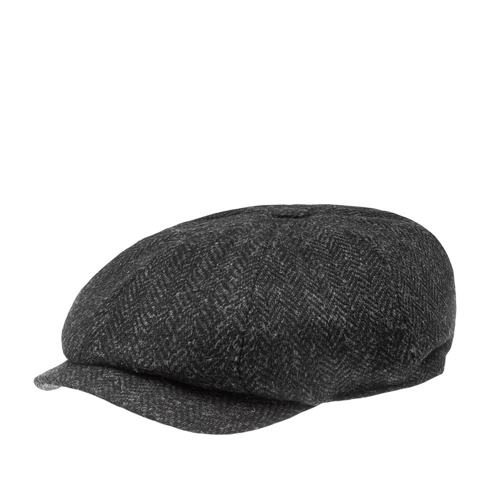 Кепка восьмиклинка унисекс HANNA HATS Abbey AB2 черная р55 9125₽