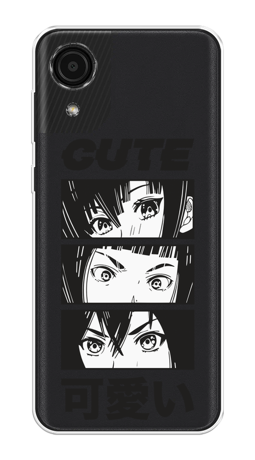 

Чехол на Samsung Galaxy A03 Core "Милые аниме девочки", Прозрачный;белый;черный, 2104750-1