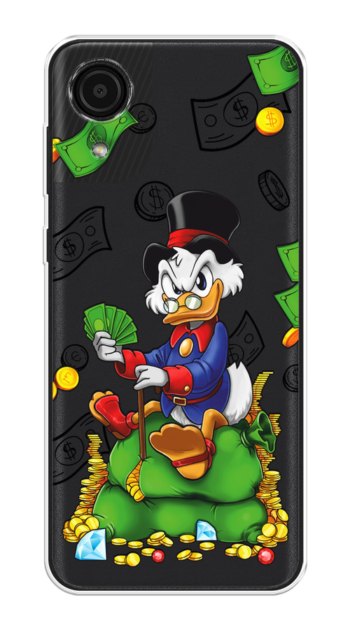 

Чехол на Samsung Galaxy A03 Core "Scrooge Richness", Черный;синий;зеленый, 2104750-1