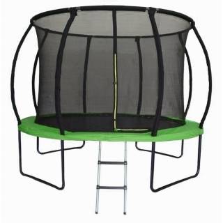 

Батут Atlas Sport Master с сеткой и лестницей 366 см, green, Зеленый, Master