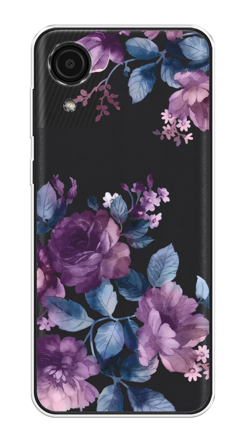 

Чехол на Samsung Galaxy A03 Core "Purple Blossoms", Синий;фиолетовый, 2104750-1