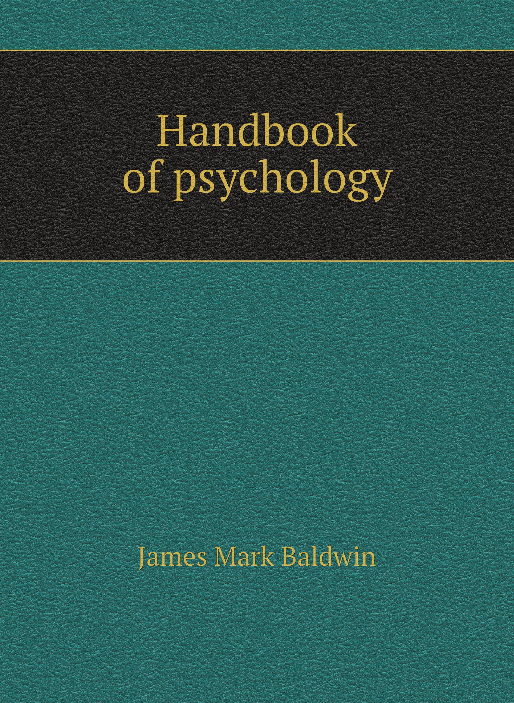 

Handbook of psychology